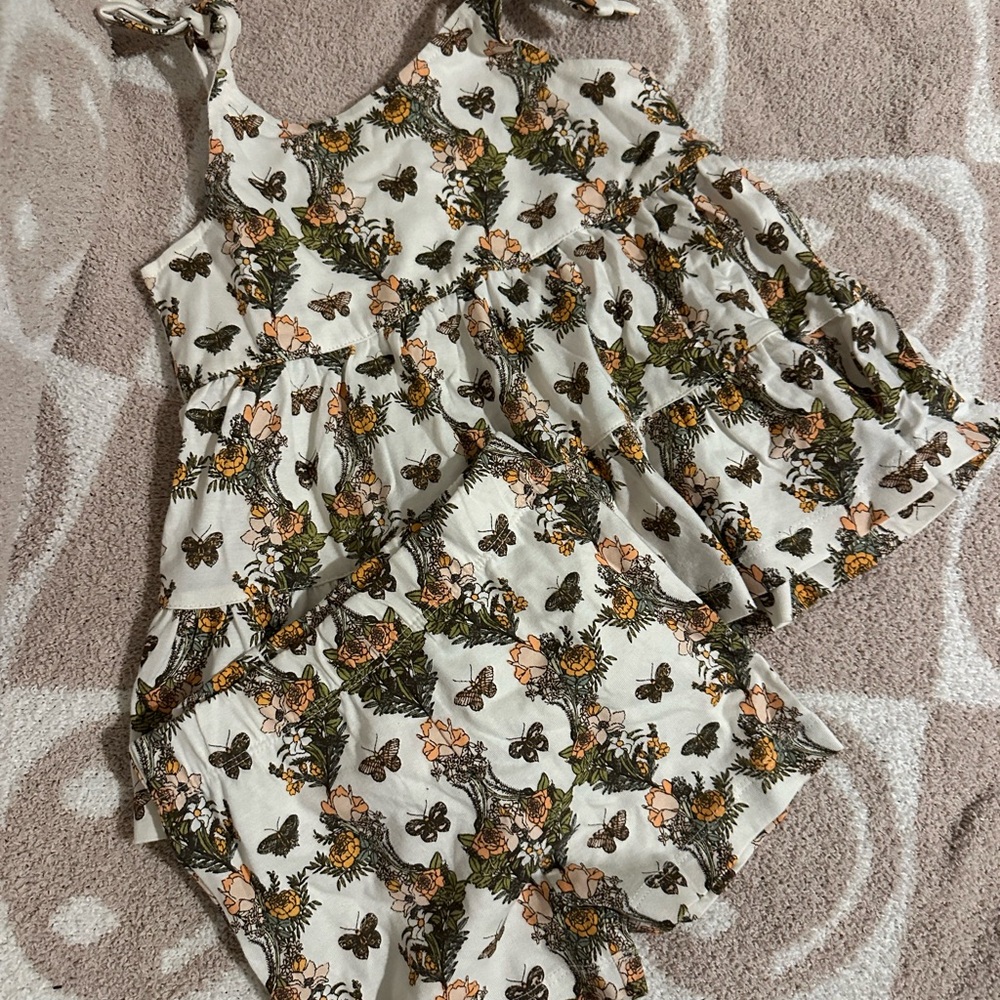 Kate Quinn Floral Butterfly Dress